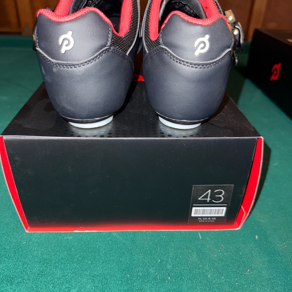 Peloton Black and Red Athletic Shoes for Optimal Performance